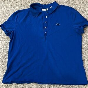 Lacoste Blue Polo Shirt Classic Style